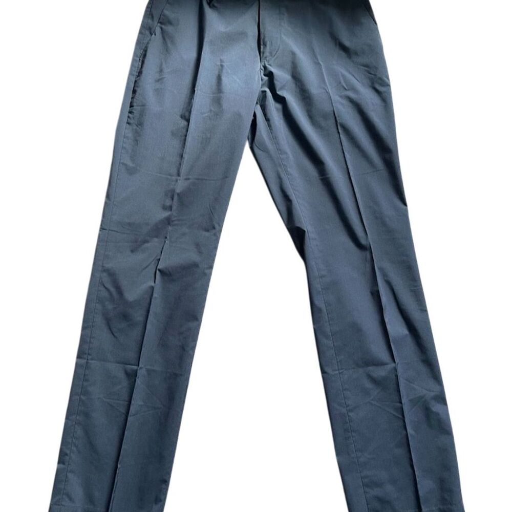 Uniqlo Men's Gray Dress Pants Size Standard M Business Straight Leg 32 Inseam